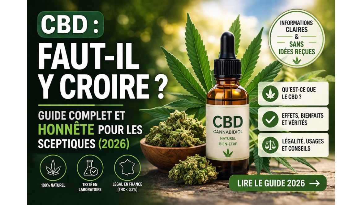 CBD : Faut-il y croire ? Guide complet et honnête pour les sceptiques (2026)